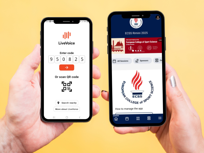 Download the ECSS Congress Apps for an enriching Congress experience!