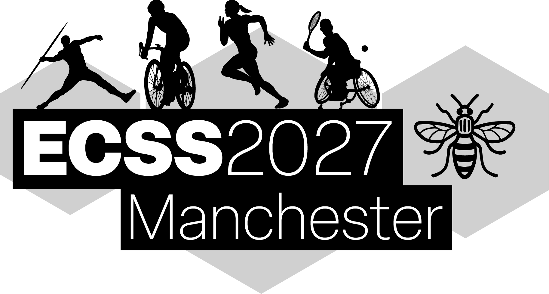 Manchester 2027 B/W full logo